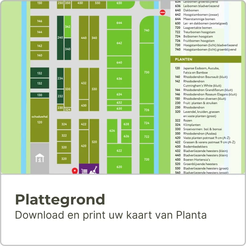 Bekijk hier zelf onze 4 Hectare prachtige tuinplanten met een 3D tour over het terrein