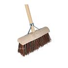Talen Bezem natuurvezel 28cm met 140cm steel