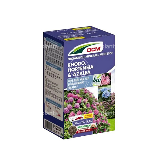 DCM Meststof Azalea, rhodo, hortensia